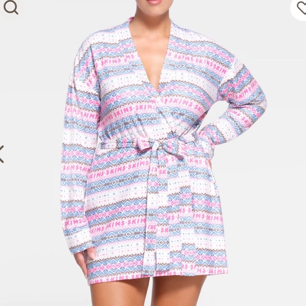 Skims Pointelle Robe